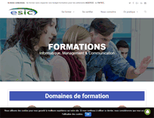 Tablet Screenshot of esic-online.com